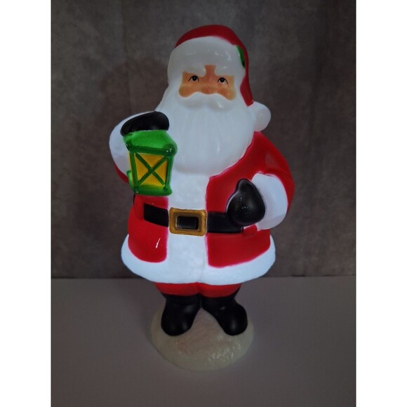 Christmas Santa Claus Glow Molde 11" Holiday Christmas Decor WORKS - Picture 1 of 8